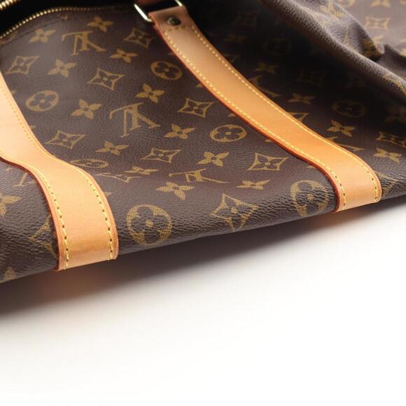 LOUIS VUITTON Brown Monogram Leather Boston Bag - Picture 7 of 10